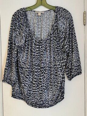 Michael Kors Blue Blouse